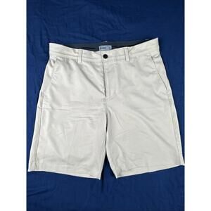 VRST Men's Fairway 9" Golf Shorts Size 32 Stone Quarry Tan MSRP $68 NWOT